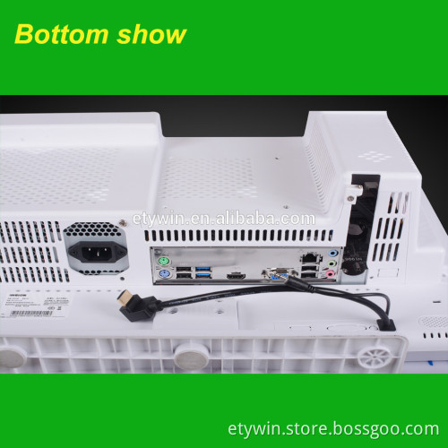 Wall mount gaming computer, all in one pc type,built-in all in one pc with 21.5"LED monitor, desktop computer without CPU